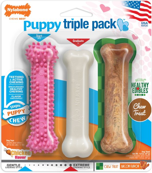 nylabone lamb and apple