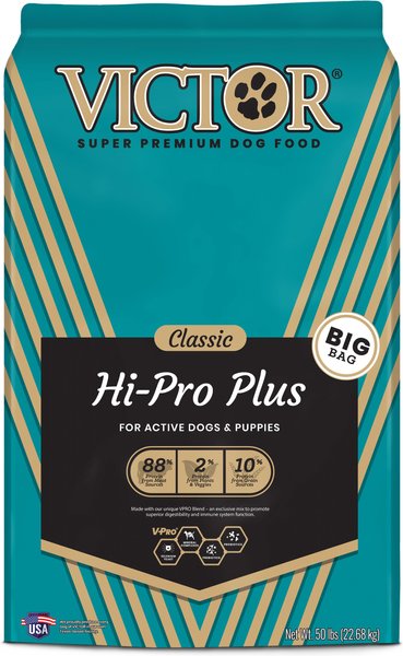 VICTOR Classic Hi-Pro Plus Formula Dry Dog Food, 50-lb bag slide 1 of 9