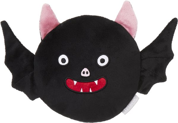 FRISCO Halloween Bat Round Plush Squeaky Dog Toy - Chewy.com