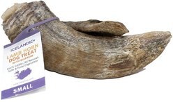 Icelandic+ Lamb Horn with Marrow Dog Chew, 4-in, Small slide 1 of 4