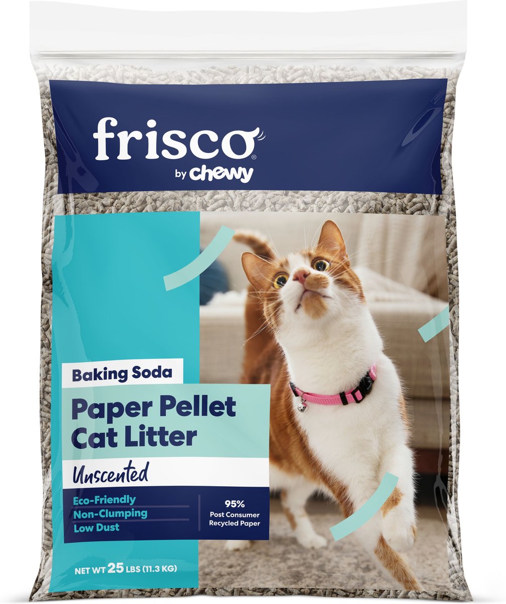 Large pellet cat clearance litter