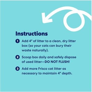 Frisco Unscented Non-Clumping Recycled Paper Cat Litter, 25-lb bag
