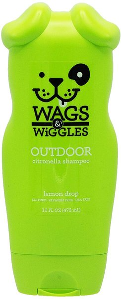 Wags & Wiggles Outdoor Citronella Dog Shampoo, 16-oz slide 1 of 2