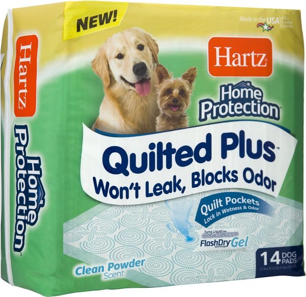 Discontinued HARTZ Home Protection Quilted Plus Clean Powder Scented