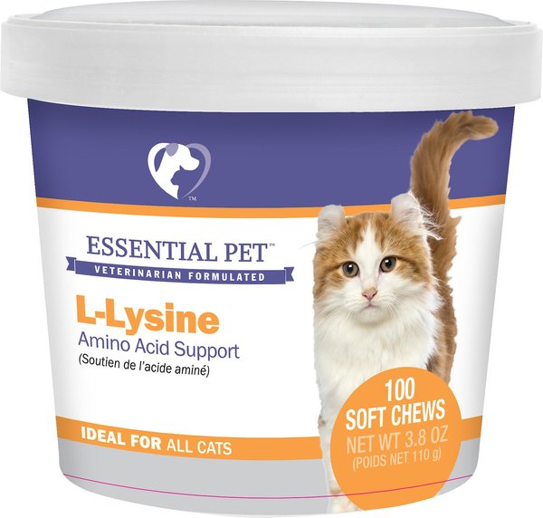21st Century Essential Pet L-Lysine Amino Acid Support Soft Chews Cat Supplement, 100 count slide 1 of 5