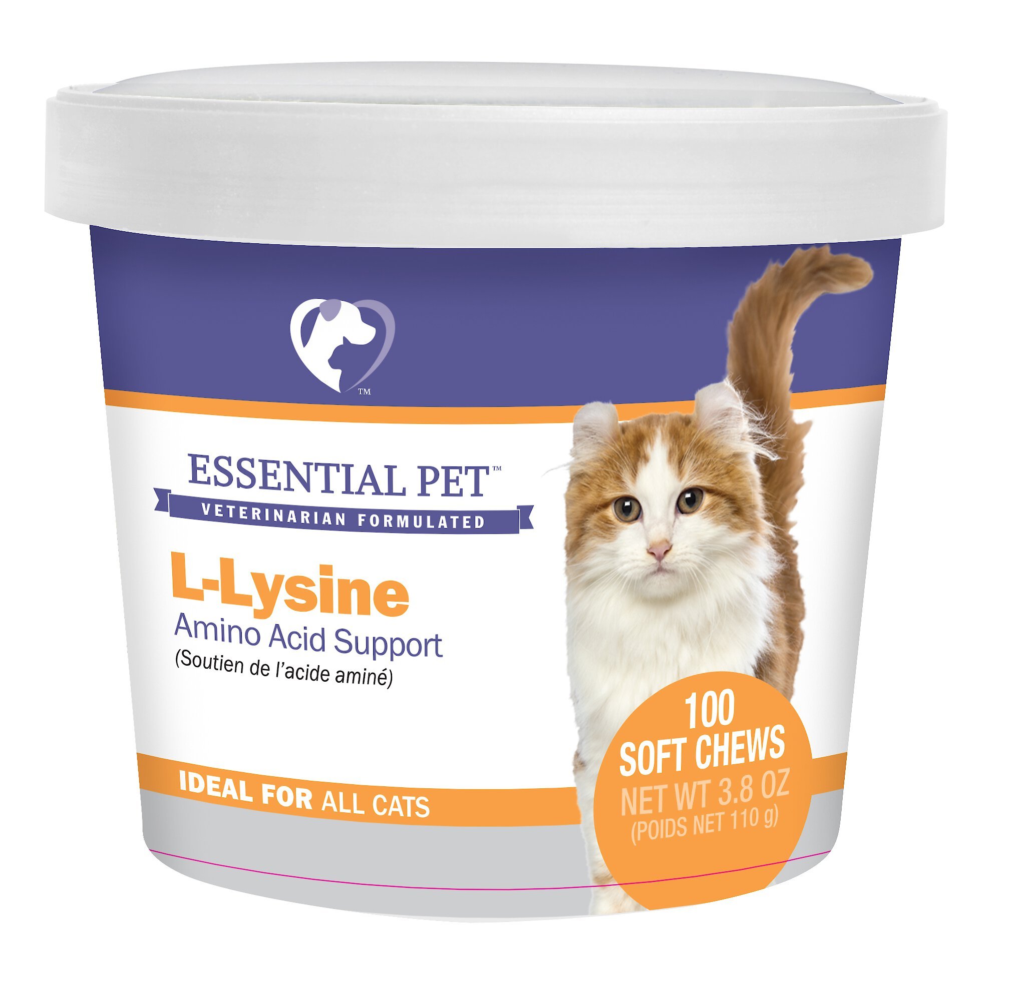 21ST CENTURY ESSENTIAL PET LLysine Amino Acid Support Soft Chews Cat