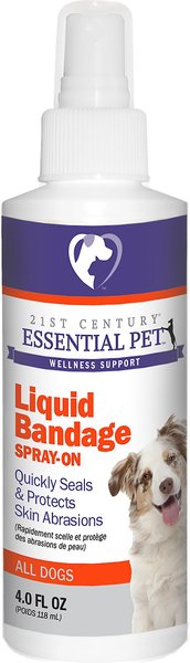 Discontinued 21ST CENTURY ESSENTIAL PET Liquid Bandage Spray for Dogs 4 oz Chewy