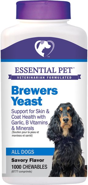 21st Century Essential Pet Brewers Yeast Chewable Tablets Dog Supplement, 1000 count slide 1 of 5