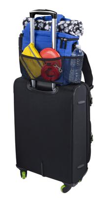 Show full view: Mobile Dog Gear Week Away Tote Pet Travel Bag, Royal Blue, Medium/Large slide 2 of 8