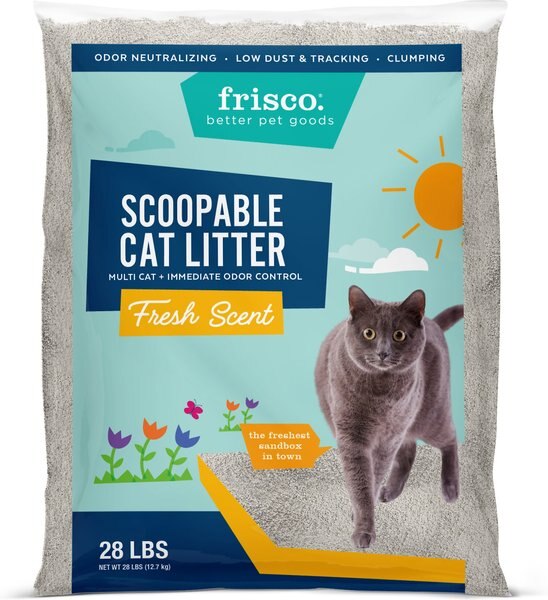 Frisco Multi-Cat Fresh Scented Clumping Cat Litter