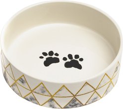 Park Life Designs Lisbon Ceramic Dog & Cat Bowl, 4-cup
