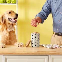 Park Life Designs Pawz Treat Jar, 32-oz, Grey slide 2 of 4