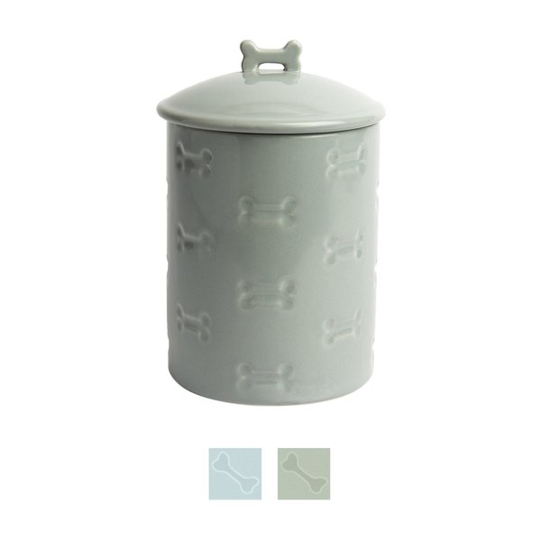 Park Life Designs Manor Treat Jar, 42-oz, Grey slide 1 of 3