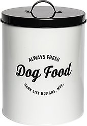 Park Life Designs Wallace Food Storage Canister, 140-oz, White