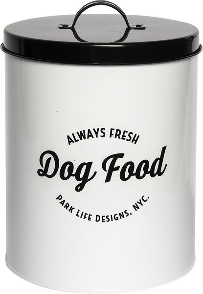 Park Life Designs Wallace Food Storage Canister, 140-oz, White slide 1 of 2