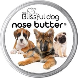 The Blissful Dog 3 Cute Puppies Nose Butter, 2-oz tin