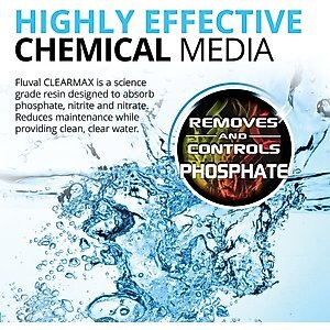 Fluval Clearmax Phosphate Remove Filter Media, 3 count
