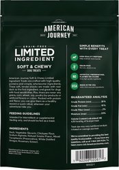 American Journey Limited Ingredient Grain-Free Duck Recipe Soft & Chewy Dog Treats, 16-oz bag slide 2 of 7