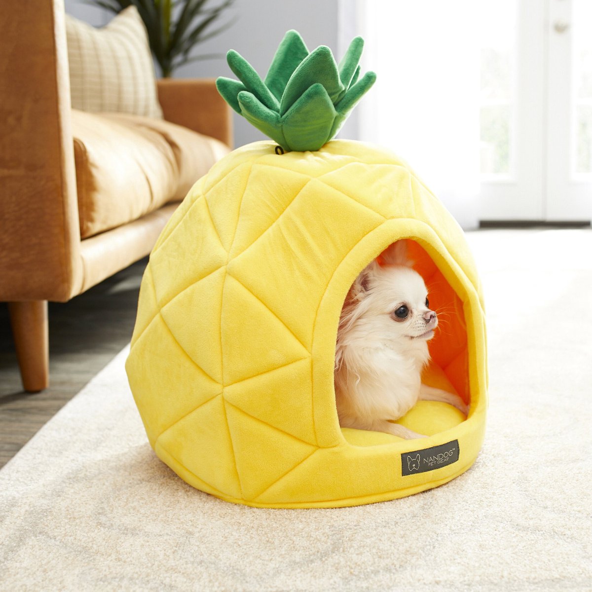 Nandog pineapple pet clearance bed