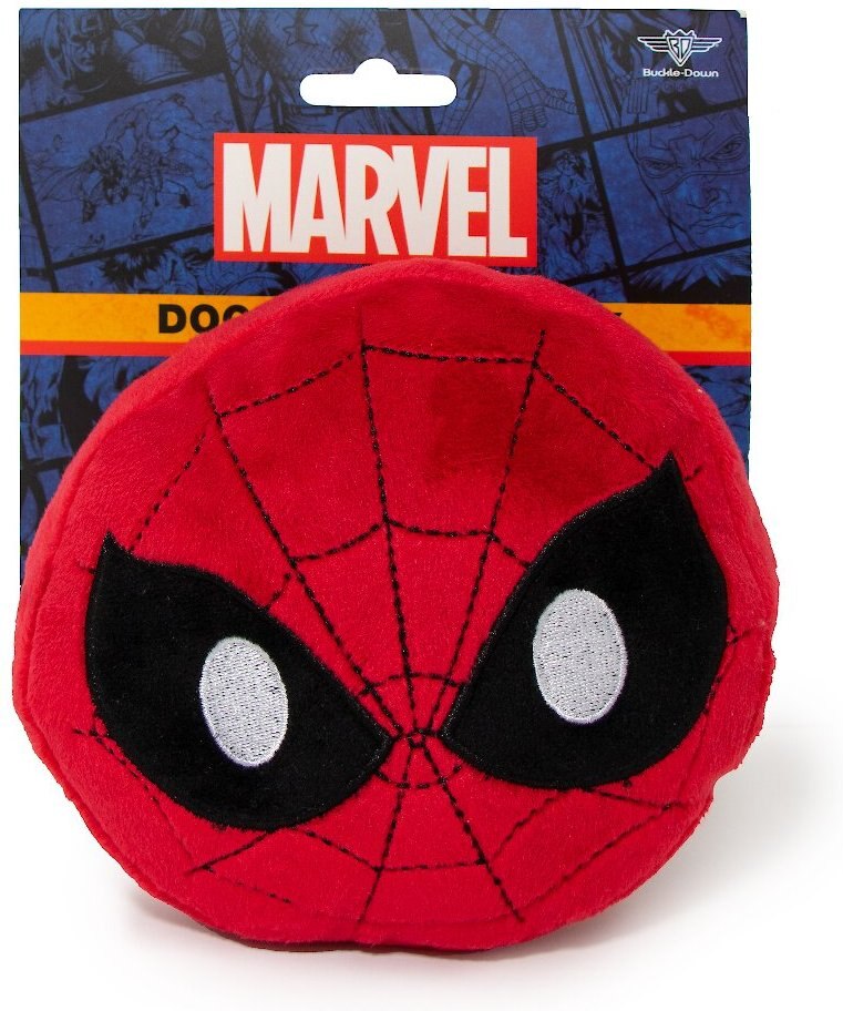 Buckle-Down Spider-Man Squeaky Plush Dog Toy