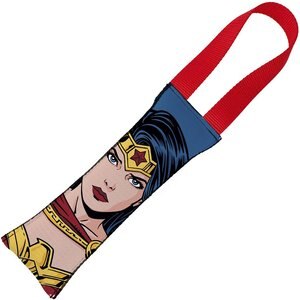 Buckle-Down Wonder Woman Squeaky Tug Dog Toy