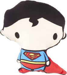 Buckle-Down Chibi Superman Squeaky Plush Dog Toy 