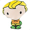 Buckle-Down Chibi Aquaman Squeaky Plush Dog Toy
