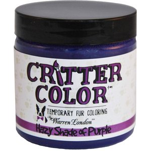 Warren London Critter Color Temporary Pet Fur Coloring, 4-oz, Purple