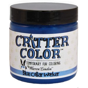 Warren London Critter Color Temporary Pet Fur Coloring, 4-oz, Blue