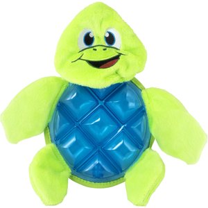 Outward Hound Bubble Matz Turtle Squeaky Plush Dog Toy