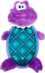 Outward Hound Bubble Matz Dino Squeaky Plush Dog Toy