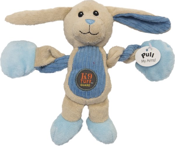 Charming Pet Baby Pulleez Bunny Squeaky Plush Dog Toy slide 1 of 2
