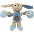 Charming Pet Baby Pulleez Bunny Squeaky Plush Dog Toy