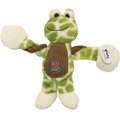 Charming Pet Baby Pulleez Frog Squeaky Plush Dog Toy
