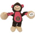 Charming Pet Baby Pulleez Monkey Squeaky Plush Dog Toy