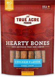 True Acre Foods Hearty Bones Chicken Flavored Treats, 16-oz bag