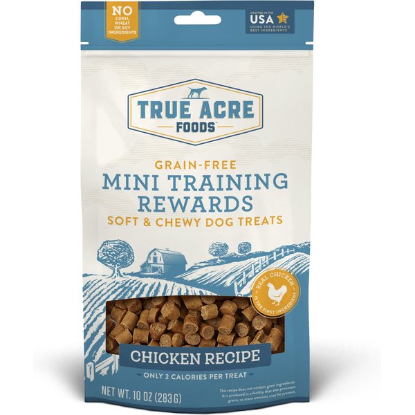 TRUE ACRE FOODS Chicken Recipe MiniTraining Rewards GrainFree Soft