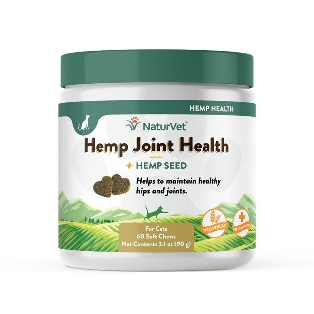 NaturVet Hemp Soft Chews Joint Supplement for Cats