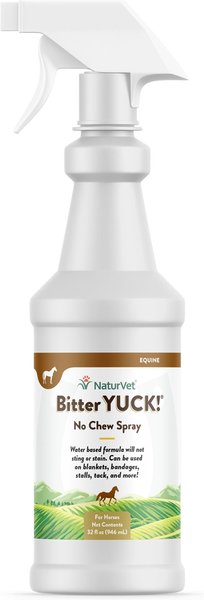 NaturVet Bitter YUCK! No Chew Horse Spray, 32-oz bottle slide 1 of 1