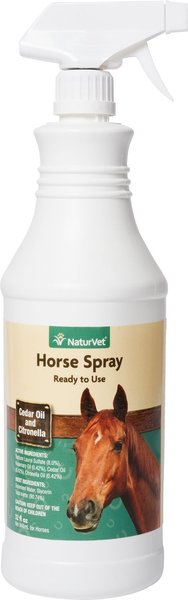 NaturVet Natural Ready to Use Cedar Oil & Citronella Horse Spray, 32-oz bottle slide 1 of 1