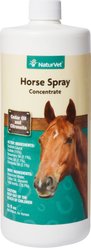 NaturVet Natural Cedar Oil & Citronella Concentrate Horse Spray, 32-oz bottle