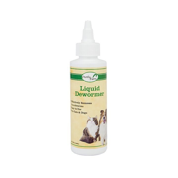 OVERBY FARM Liquid Dog & Cat Dewormer Customer Questions
