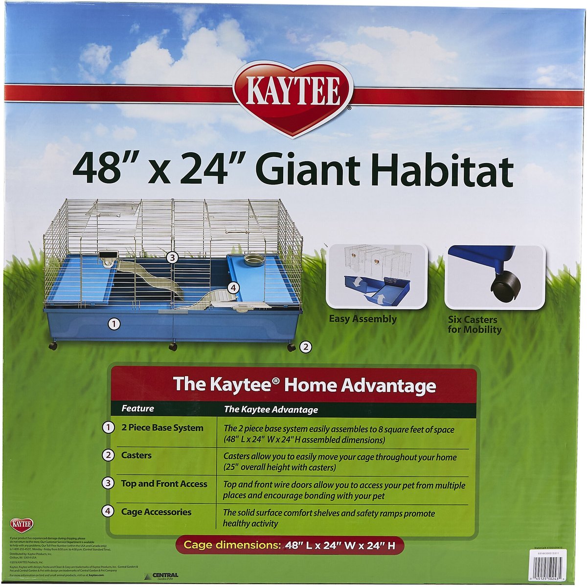 Kaytee 48x24 cheap giant habitat