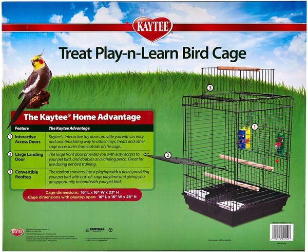 kaytee play n learn cage for cockatiels