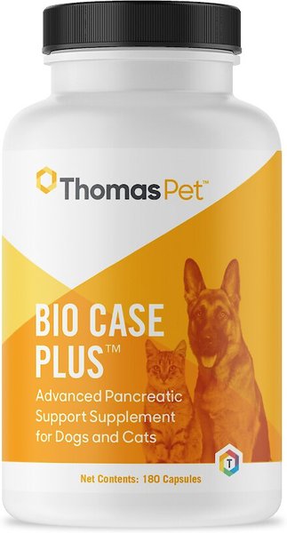 Discontinued THOMAS LABS Bio Case Plus Enzyme Therapy Dog Cat Capsules 180 count Chewy