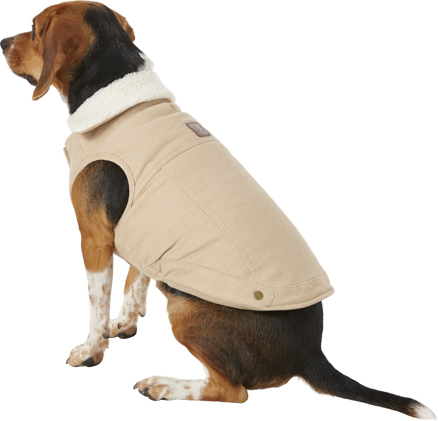 pup crew quilted dog jacket