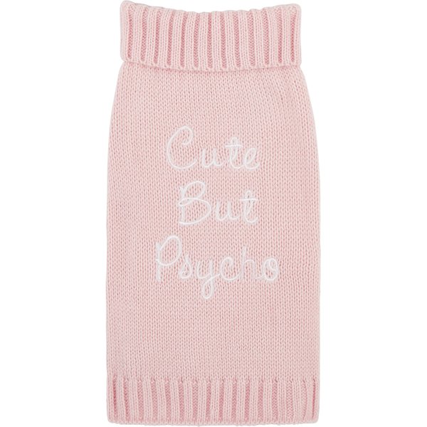 cute but psycho dog sweater