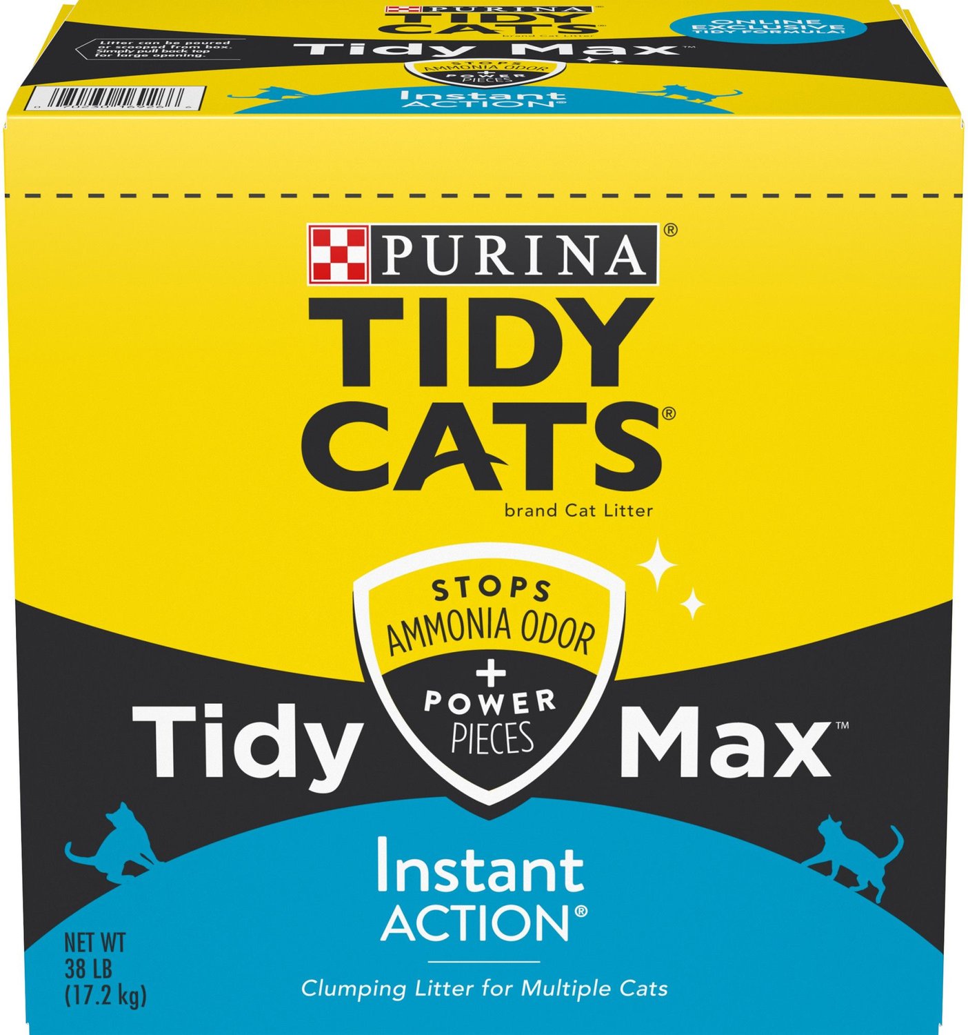 Tidy Max Instant Action Scented Clumping Clay Cat Litter