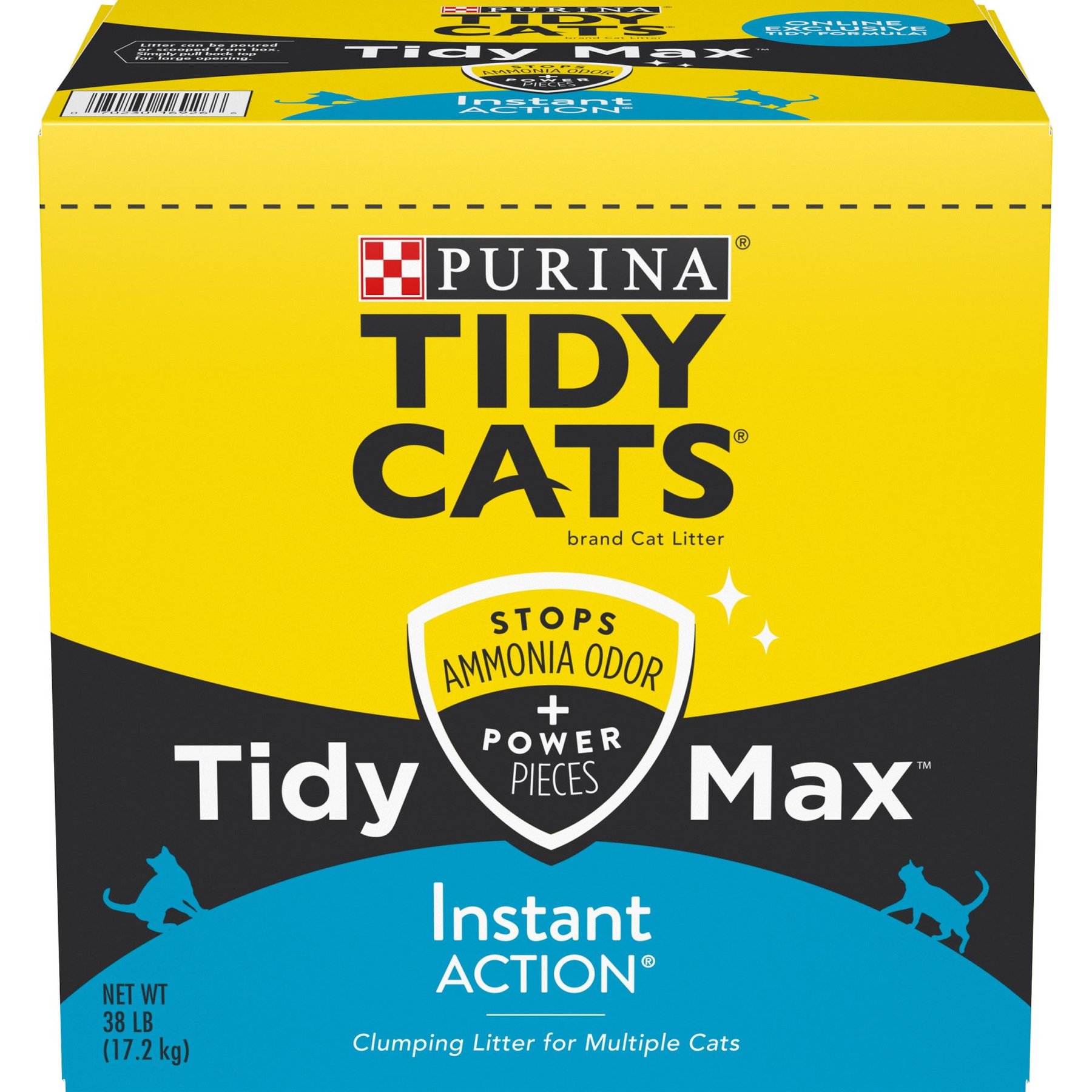 Instant action cat discount litter