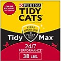 Tidy Max 24/7 Performance Scented Clumping Clay Cat Litter, 38-lb box
